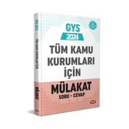 2024 GYS Tüm Kamu Kurumları İçin Mülakat Soru Cevap Görevde Yükselme - Data Yayınları