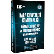 2024 Kara Kuvvetleri Komutanlığı Görevde Yükselme ve Unvan Değişikliği Konu Anlatımlı Soru Bankası Pegem Akademi Yayıncılık