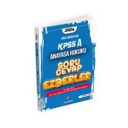 2024 KPSS A Anayasa Hukuku Soru Cevap - Ezberler Serhat Güven