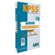 2024 KPSS Dev Seri Vatandaşlık Soru Bankası Tasarı Eğitim Yayınları