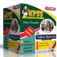 2024 KPSS Dijital Eğitim Seti 1000 PDF Sayfası Enine Boyuna Eğitim