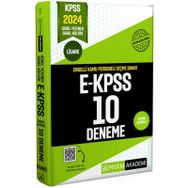 2024 KPSS Eğitim Bilimleri 10 Deneme Pdf Çözümlü ve 2024 KPSS Eğitim Bilimleri 3'lü Türkiye Geneli Efor Deneme Tamamı Çözümlü - Uzman Kariyer Yayınları