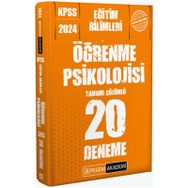 2024 KPSS Eğitim Bilimleri Öğrenme Psikolojisi Çözümlü Soru Bankası Bünyamin Atalay İndeks Akademi Yayıncılık