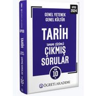 2024 KPSS Genel Yetenek Genel Kültür Tarih Tamamı Çözümlü Çıkmış Sorular Roman Boy - Pegem Akademi