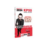 2024 KPSS GK Vatandaşlık Yaprak Test HocaWebde Yayınları