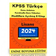 2024 KPSS Lisans Enine Boyuna Türkçe Modüler Kitap Seti