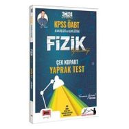 2024 KPSS ÖABT Fizik Öğretmenliği Yaprak Test - Yargı Yayınları