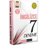 2024 KPSS ÖABT İngilizce Öğretmenliği Tamamı Çözümlü 7 Deneme Pegem Akademi Yayıncılık