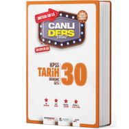2024 KPSS Tarih Canlı Ders Süper 30 Deneme Seti Akademi Denizi Yayınları