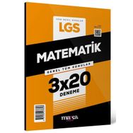 2024 Lgs Genel Tüm Konular Matematik 3x20 Deneme - Marka Yayınları