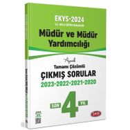 2024 MEB EKYS Müdür ve Yardımcılığı Son 3 Yıl Çıkmış Sorular Çözümlü - Data Yayınları