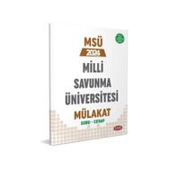 2024 MSÜ Milli Savunma Üniversitesi Mülakat Soru Cevap Data Yayınları