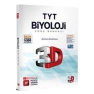 2024 TYT 3D Biyoloji Tamamı Video Çözümlü Soru Bankası 3D Yayınları