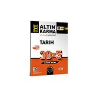 2024 TYT Tarih Deneme Sınavı 30x5 Altın Karma Yayınları