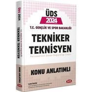 2024 Uds T.C. Gençlik ve Spor Bakanlığı Tekniker Teknisyen Konu Anlatımlı - Data Yayınları