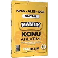 2025 KPSS ALES DGS Sayısal Mantık Konu Anlatımı - Yediiklim Yayınları