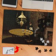 211 Akşam Yemeğinde Sonra Monet 240 Parça Puzzle Yapboz Tablo