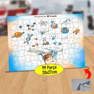 2147914483 Kitaptan Çıkan Bilgiler 99 Parça Puzzle Yapboz Tablo