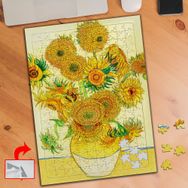 2160141 Vazoda Ayçiçekler Van Gogh 240 Parça Puzzle Yapboz Tablo