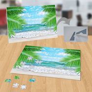 21787369 Deniz Bitkiler Yaz Tatil 99 Parça Puzzle Yapboz Tablo