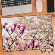 2218788 Lila Bahar Çiçekleri 240 Parça Puzzle Yapboz