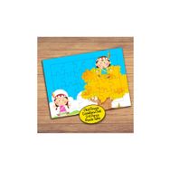 22454 Kızıl Dereli Kızlar Çocuklara Özel Puzzle Yapboz Tablo