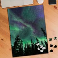 2256 Kuzey Işıkları Finlandiya 240 Parça Puzzle Yapboz