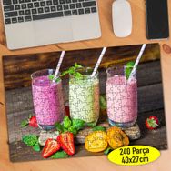 231005 Smoothie Meyveli Soğuk İçecekler 240 Parça Puzzle Yapboz