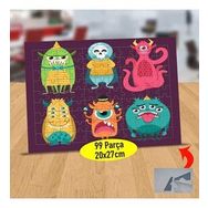 232147774627 Huysuz Canavarlar 99 Parça Puzzle Yapboz Tablo