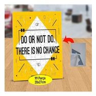 232147857961 Do Or Not Do Yazılı 99 Parça Puzzle Yapboz Tablo