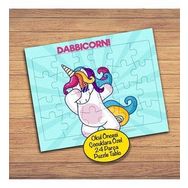 232147858766 Dabbicorn Dans 24 Parça Çocuklara Özel Yapboz Tablo