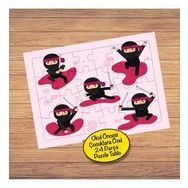 232147867333 Dövüşçü Ninja 24 Parça Çocuklara Özel Yapboz Tablo