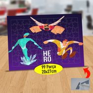 232147923461 Süper Kahraman Adamlar 99 Parça Puzzle Yapboz Tablo