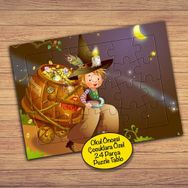 23835 Hazineci Çocuk Çocuklara Özel Puzzle Yapboz Tablo