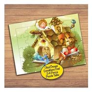 23847 Çatıdaki Yaramaz Çocuklara Özel Puzzle Yapboz Tablo