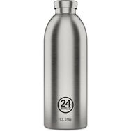 24 Bottles 850 ml Clima Bottle Brushed Steel Paslanmaz Çelik Termos