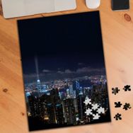 24916114 Gece Şehir Manzarası 240 Parça Puzzle Yapboz