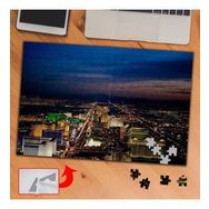 251A Şehir Gece Metropol Binalar 240 Parça Puzzle Yapboz Tablo