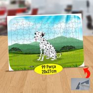 25377 Şirin Dalmaçya Köpeği 99 Parça Puzzle Yapboz Tablo