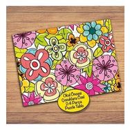 26387 Renkli Çiçek Desenleri Çocuklara Özel Puzzle Yapboz Tablo
