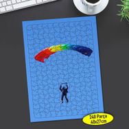 26472 Yamaç Paraşütü Yapan Maceracı 240 Parça Puzzle Yapboz