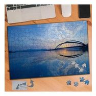 290 Deniz Üstünde Köprü Manzarası 240 Parça Puzzle Yapboz Tablo