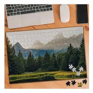 29105 Issız Göl Yeşil Alan 240 Parça Puzzle Yapboz