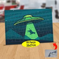 2953 Yıldızlı Gecede Kaçırılan İnek 99 Parça Puzzle Yapboz Tablo