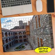 299793 Gürcistan Rabati Kalesi Manzarası 240 Parça Puzzle Yapboz