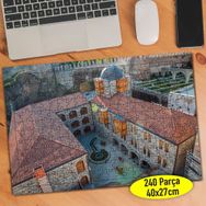 299798 Gürcistan Rabati Kalesi Manzarası 240 Parça Puzzle Yapboz