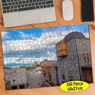 299826 Gürcistan Rabati Kalesi Manzarası 240 Parça Puzzle Yapboz