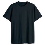 2AS 2ASFİJ2023 Siyah Sıfır Yaka Erkek T-shirt