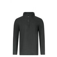 2AS Carlow 001 Siyah Renk Yarım Fermuarlı Erkek Polar Sweatshirt