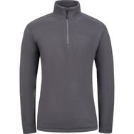 2AS Cedric Erkek Yarım Fermuarlı İnce Polar Sweatshirt Antrasit